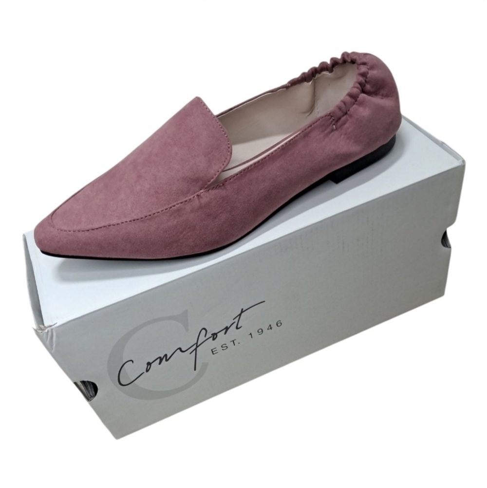 Comfort Est 1946 Rose Pink Ballet Flat Sandals Size 9 - Picture 8 of 9